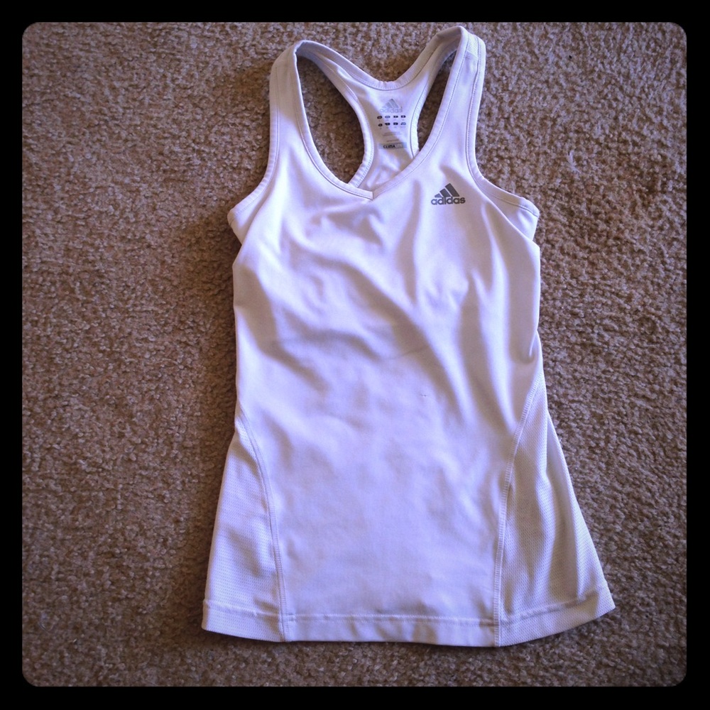 Adidas built in sports bra work out tank